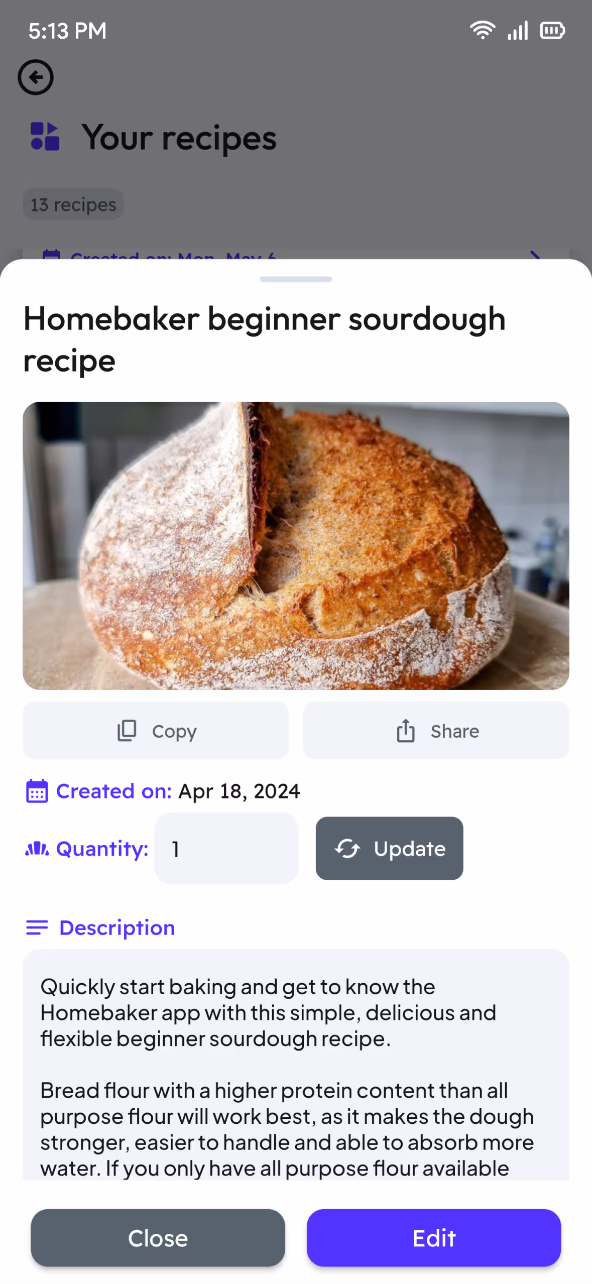 Homebaker: Bread Baking Notes